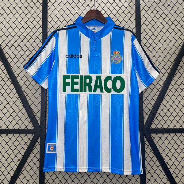 Tailandia Camiseta Deportivo Coruña Primera equipo Retro 1997-1998